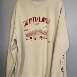 SXSW Collectable Cream Delta Lounge Sweatshirt